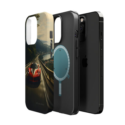 "Tropical Thrill Ferrari Edition" -MagSafe Tough iPhone Cases