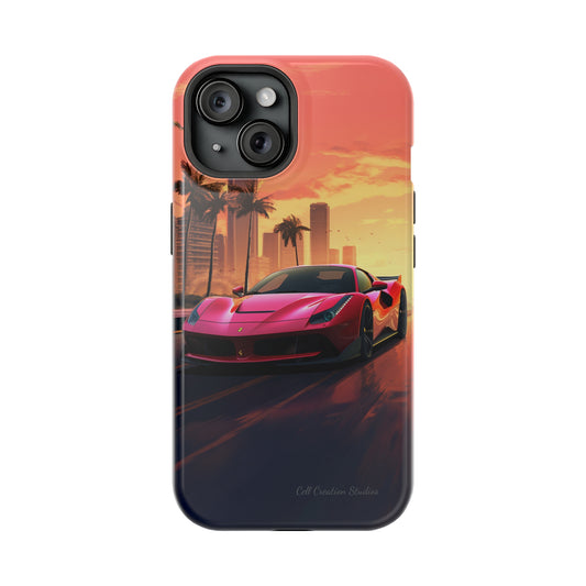 "Sunset Boulevard Ferrari Edition" -MagSafe Tough iPhone Cases