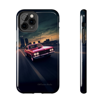 "Sunset City Cruise GTO Edition" -Tough iPhone Cases