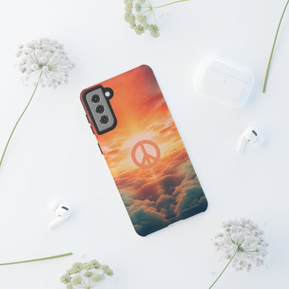 Introducing the "Sky Peace" Cell Phone Case – Carry Tranquility in Your Pocket -Tough Cases