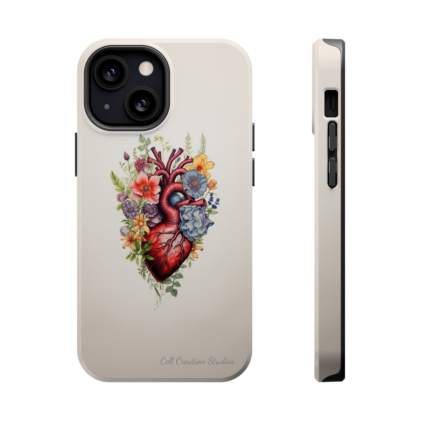 "Blooming Hearts" -MagSafe Tough iPhone Cases