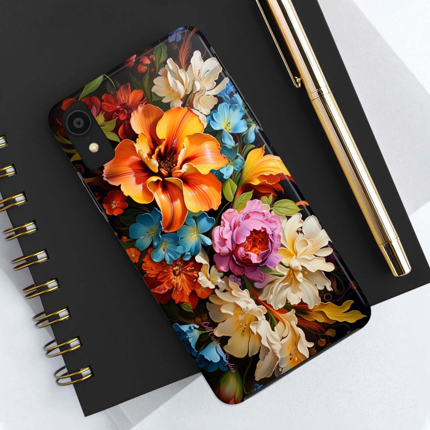 Introducing the "Floral Elegance" Cell Phone Case – Blossom with Style -Tough Phone Cases