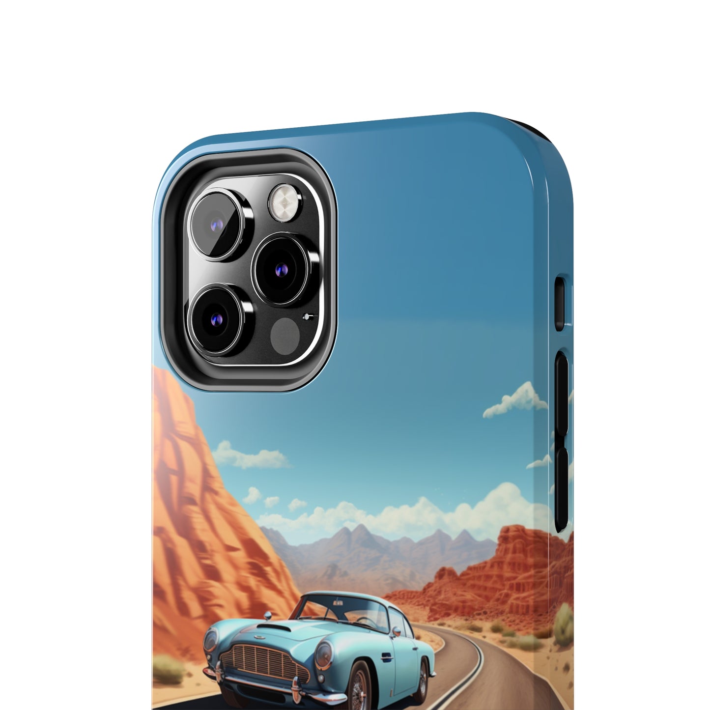 "Silver Racing Legend" -Tough iPhone Cases