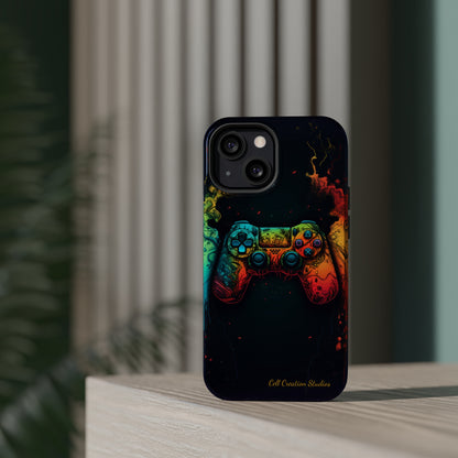 "ColorBlast Gaming" -MagSafe Tough iPhone Cases