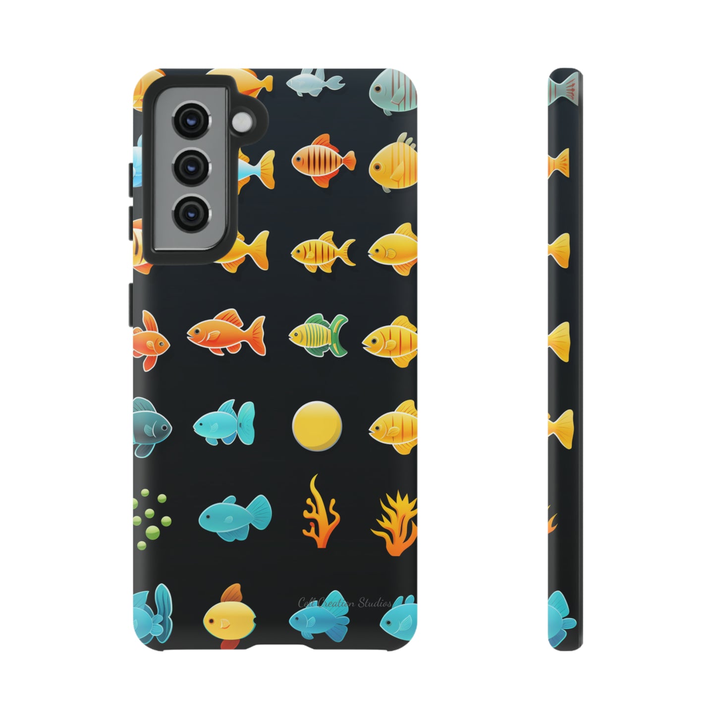 "AquaArt Fish" -Tough Phone Cases