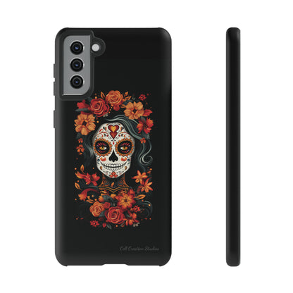 Introducing the "Day of the Dead Fiesta" Cell Phone Case – Celebrate Life in Style -Tough Cases