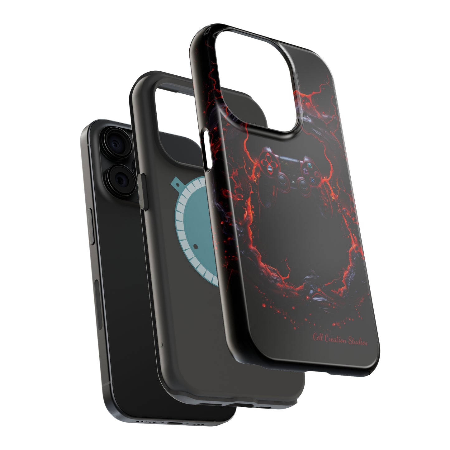 "InfernoGamer Plasma Burst" -MagSafe Tough iPhone Cases