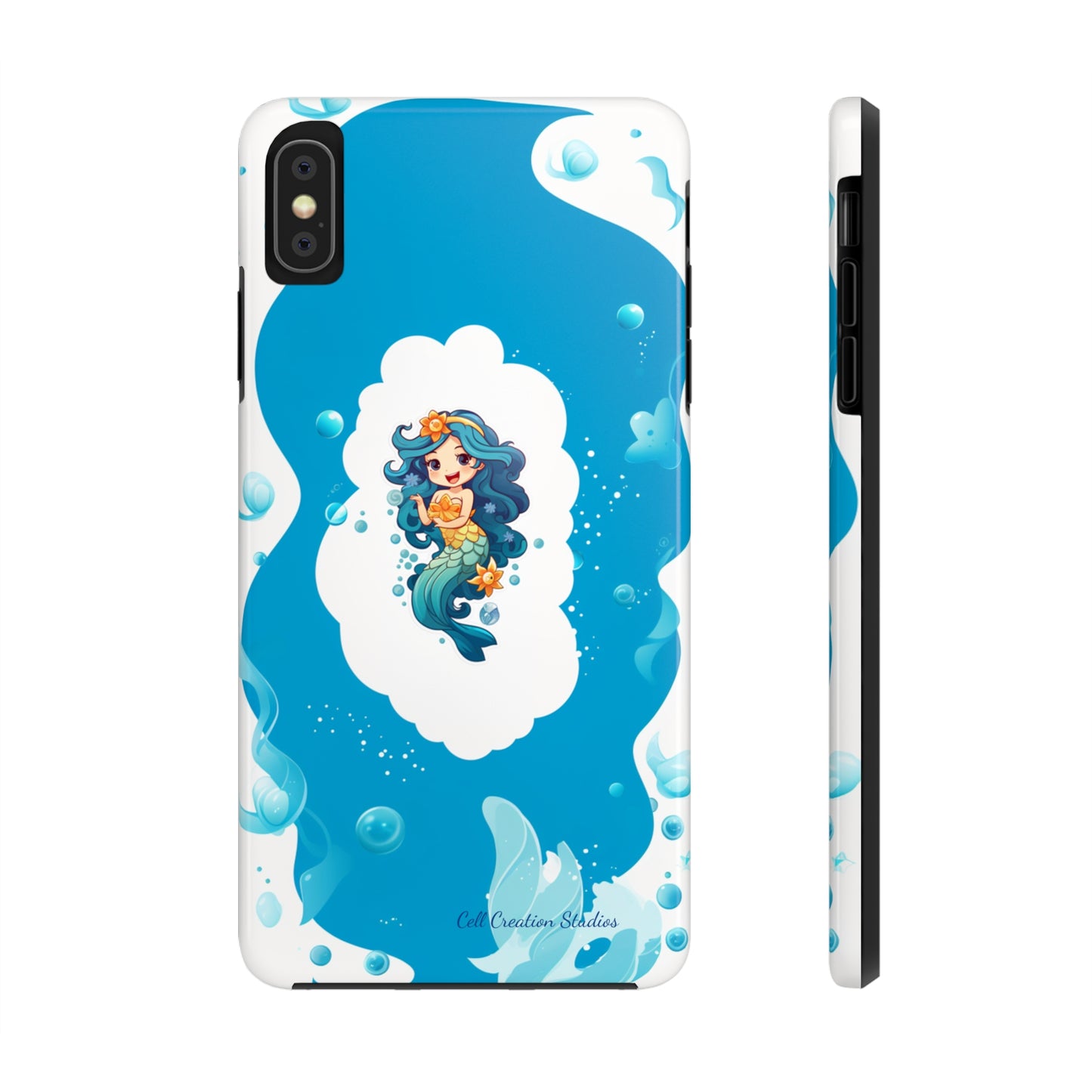 "Mermaid Elegance" -Tough iPhone Cases