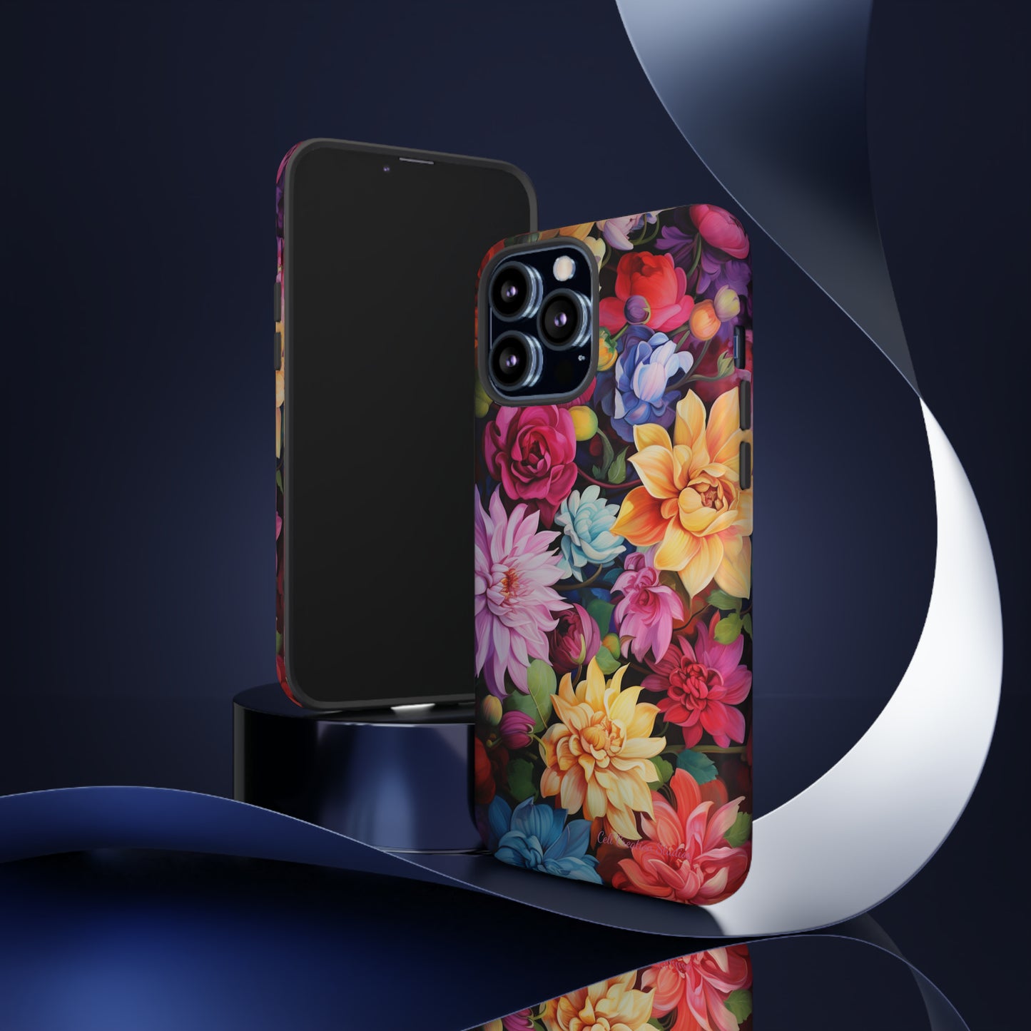 Introducing the "Blossom Beauty" Cell Phone Case – Elevate Your Style with Floral Charm -Tough Cases