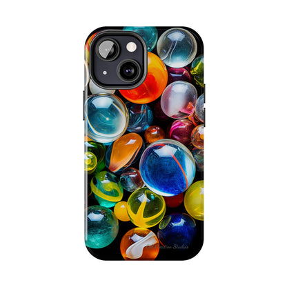 Introducing the "Vibrant Marbles Mosaic" Cell Phone Case – Carry a Kaleidoscope of Colors! -Tough Phone Cases