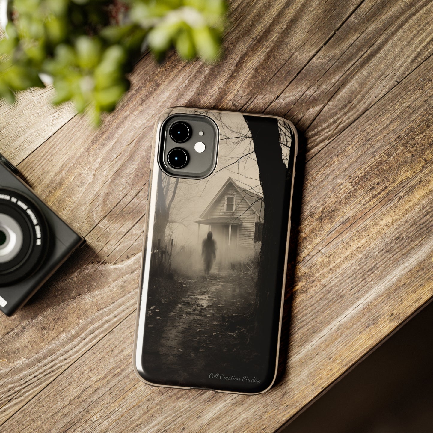 Introducing the "Ethereal Encounter" Cell Phone Case – Unveil the Mystery of the Ghostly Presence -Tough Phone Cases