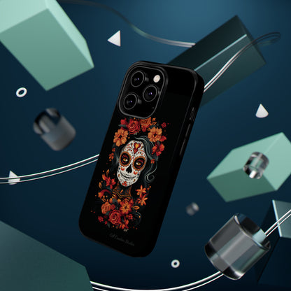 Introducing the "Day of the Dead Fiesta" Cell Phone Case – Celebrate Life in Style -MagSafe Tough Cases