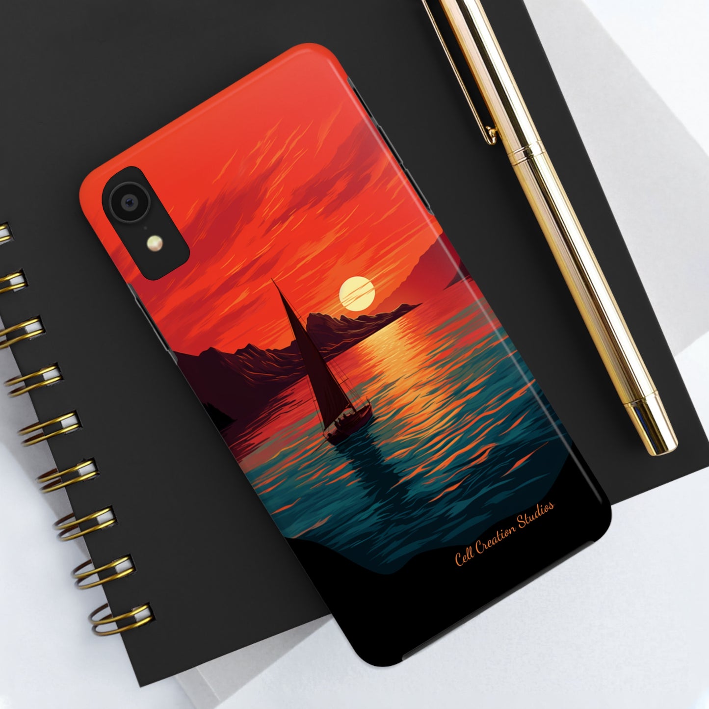 "Serenity at Sunset" -Tough iPhone Cases