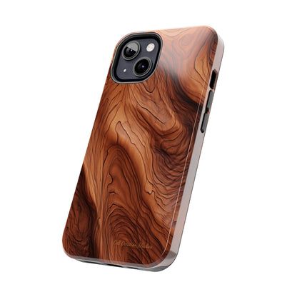 The "Eternal Woodgrain" Phone Case -Tough Phone Cases