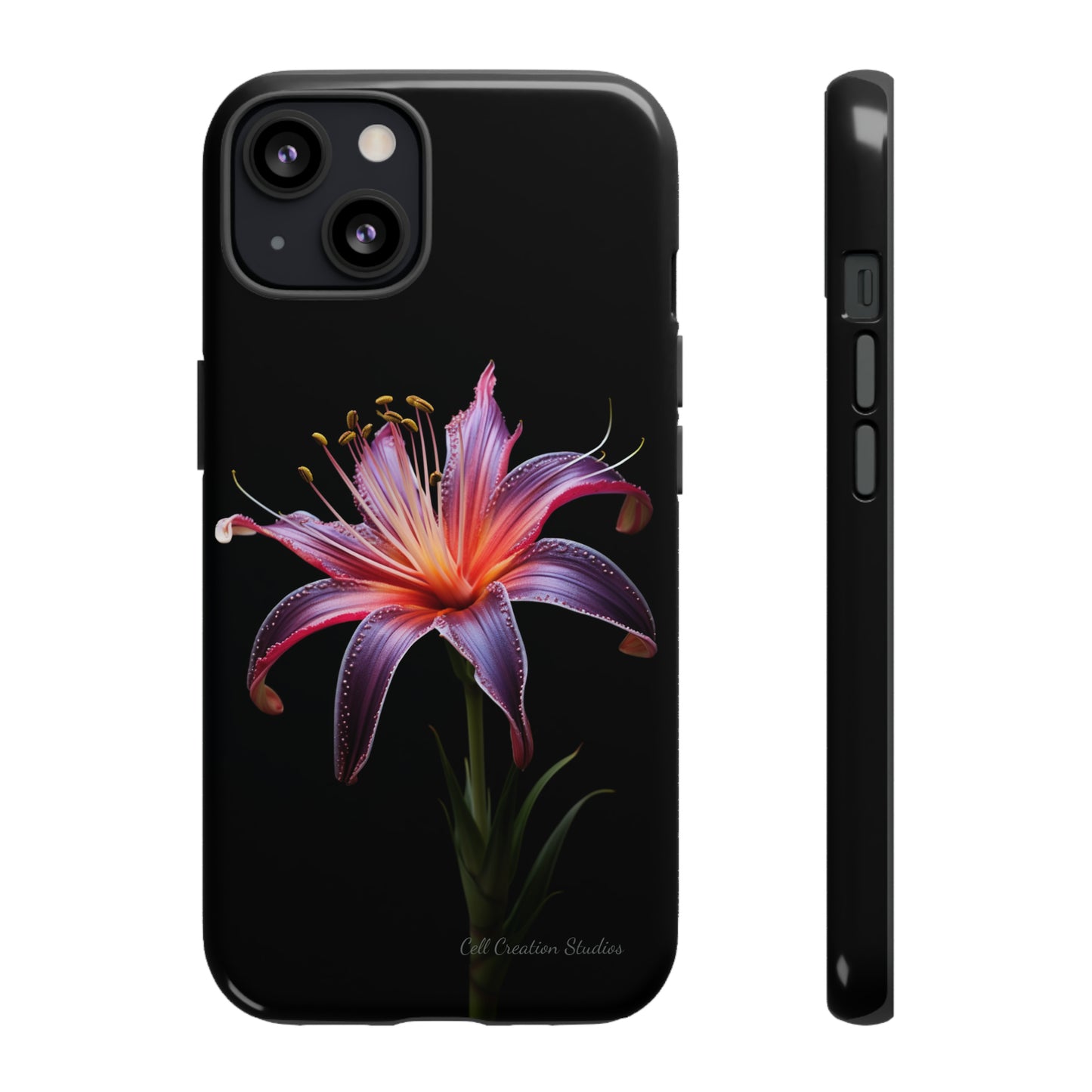 "Vibrant Purple Lily" Phone Case -Tough Cases