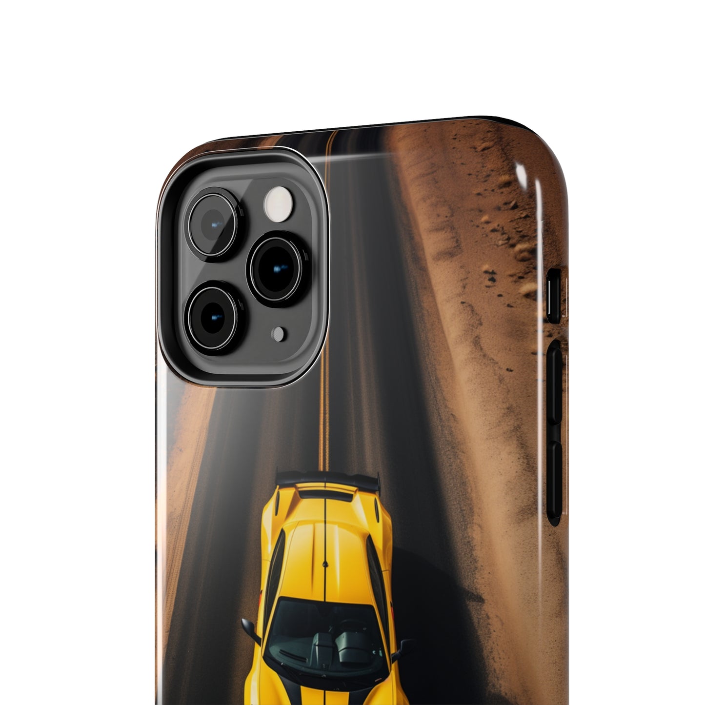 Introducing the "Desert Speedster" Cell Phone Case – Feel the Thrill of a Ferrari Racing through the Desert! -Tough Phone Cases