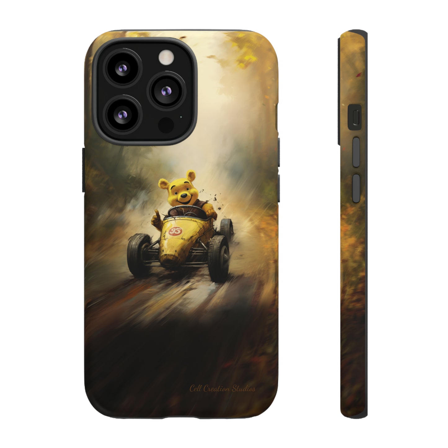 "Winnie-the-Pooh's Victory Lap" Phone Case -Tough Cases