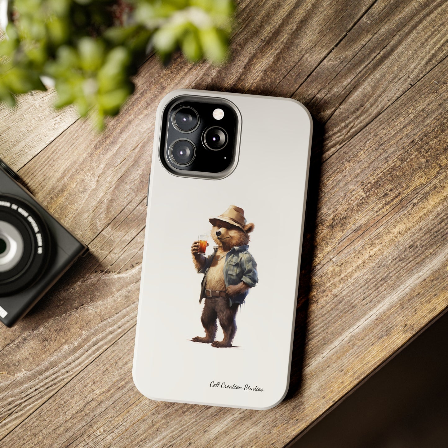 Introducing the "Bear Cheers" Cell Phone Case – The Fun Companion -Tough Phone Cases