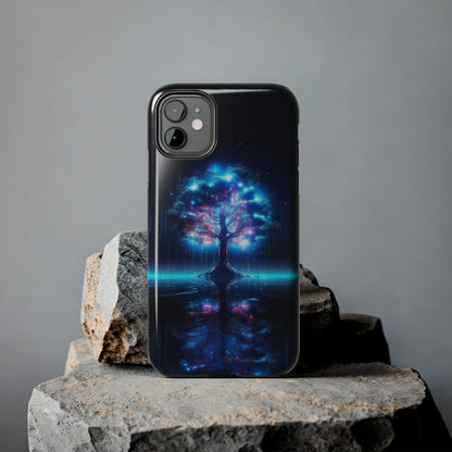 Introducing the "Luminous Tree" Cell Phone Case – Illuminate Your Style with Nature's Glow -Tough Phone Cases