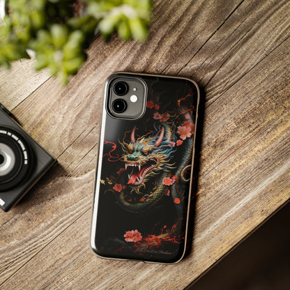 Introducing the "Mystical Japanese Dragon" Cell Phone Case – Unleash the Dragon's Power -Tough Phone Cases