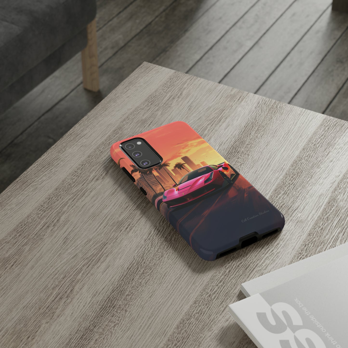 "Sunset Boulevard Ferrari Edition" -Tough Samsung Phone Cases