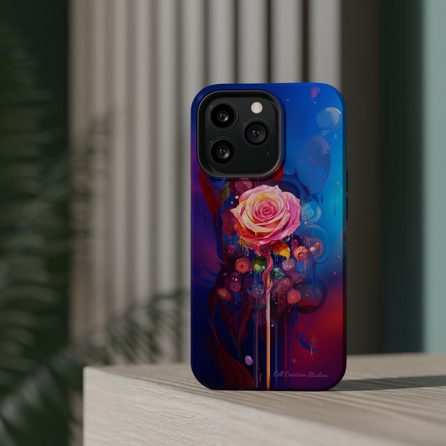 "Dreamy Rose Bloom Fantasy" -MagSafe Tough iPhone Cases