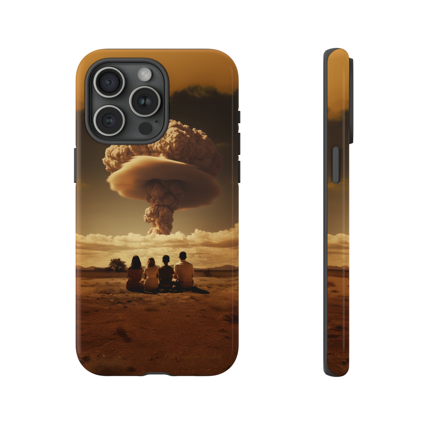 Introducing our "Skywatchers" Cell Phone Case - A Thought-Provoking Design -Tough Cases