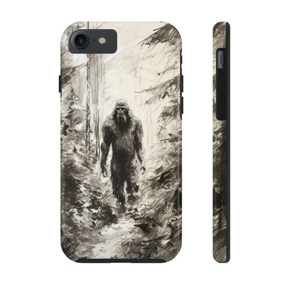 "Bigfoot in the Wilderness" Cell Phone Case – Encounter Bigfoot's Mystery -Tough Phone Cases