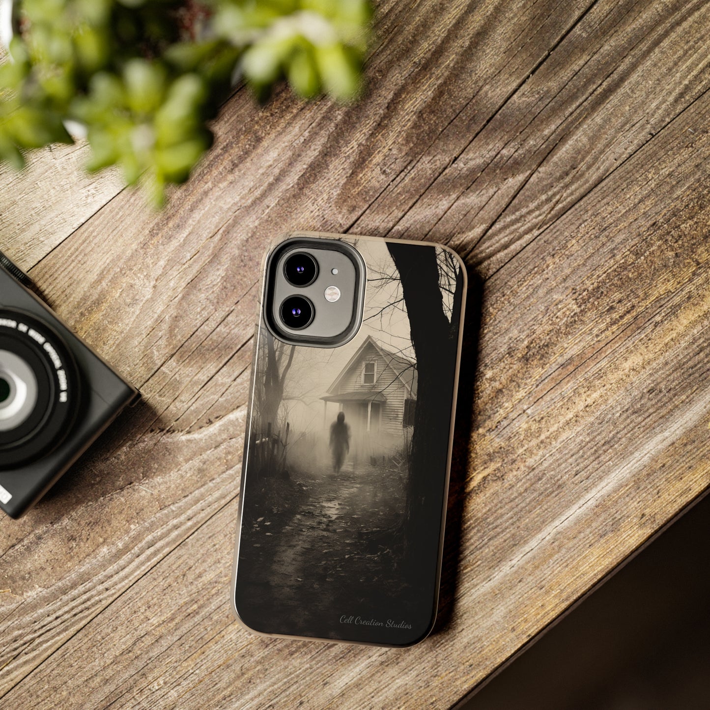 Introducing the "Ethereal Encounter" Cell Phone Case – Unveil the Mystery of the Ghostly Presence -Tough Phone Cases