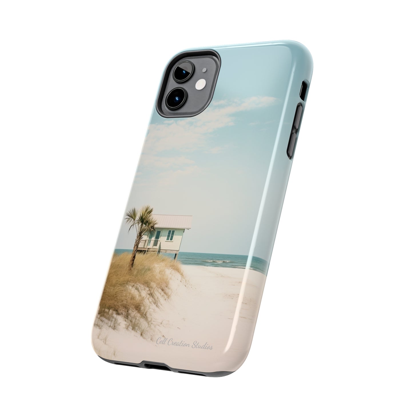 "Seaside Haven" -Tough iPhone Cases