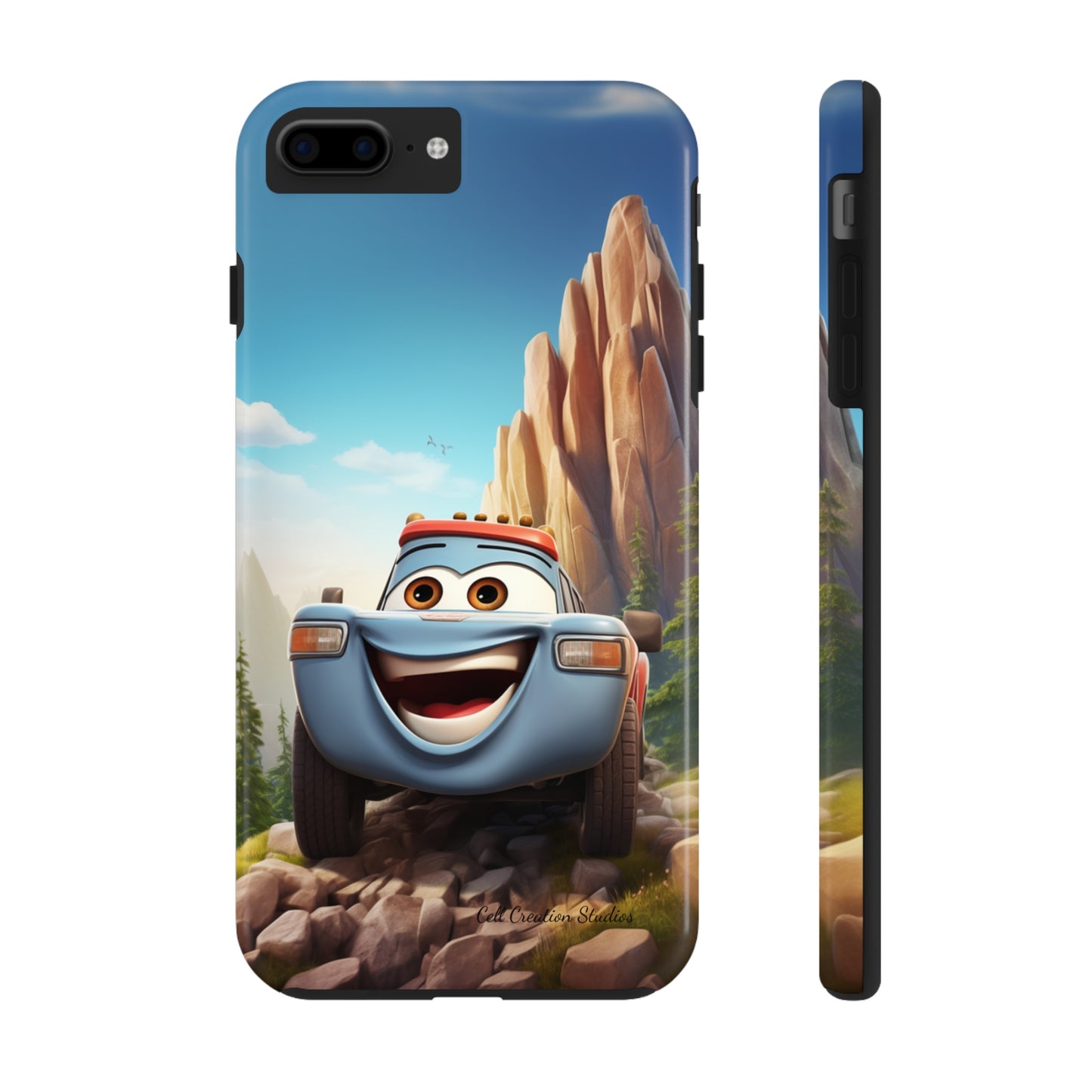 The "Mountain Explorer SUV" Phone Case -Tough Phone Cases