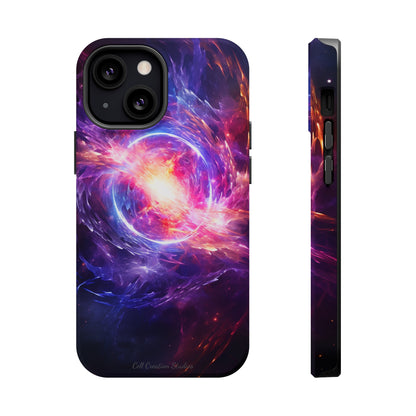 Introducing the "Celestial Explosion" Cell Phone Case – Witness the Drama of a Neutron Star Explosion! -MagSafe Tough Cases