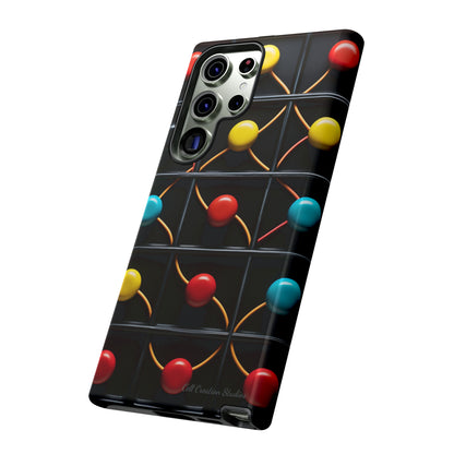 "Vibrant Spheres Fusion" -Tough Phone Cases