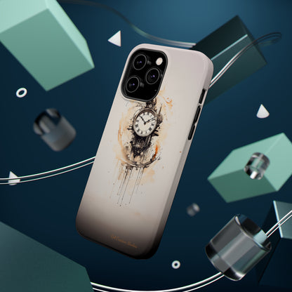 Introducing the "Elegant Clockwork" Cell Phone Case – Embrace Timekeeping with Style and Grace -MagSafe Tough Cases