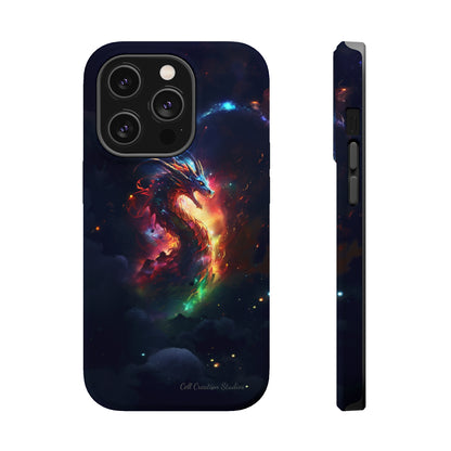 "Cosmic Dragon Unleashed" -MagSafe Tough iPhone Cases