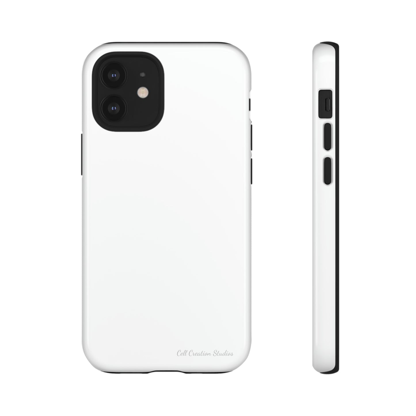 "Pure Elegance White" -Tough iPhone Cases