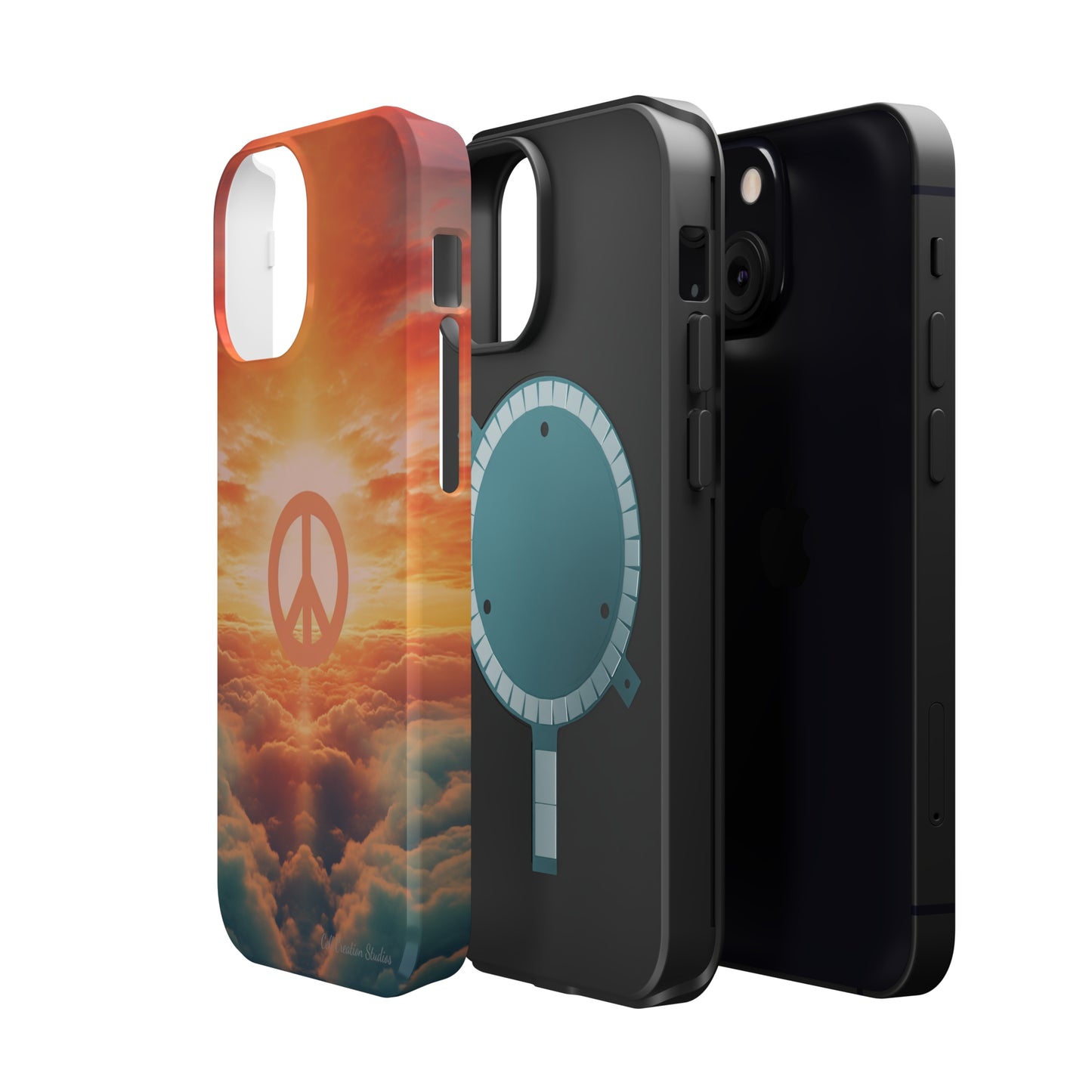 Introducing the "Sky Peace" Cell Phone Case – Carry Tranquility in Your Pocket -MagSafe Tough Cases