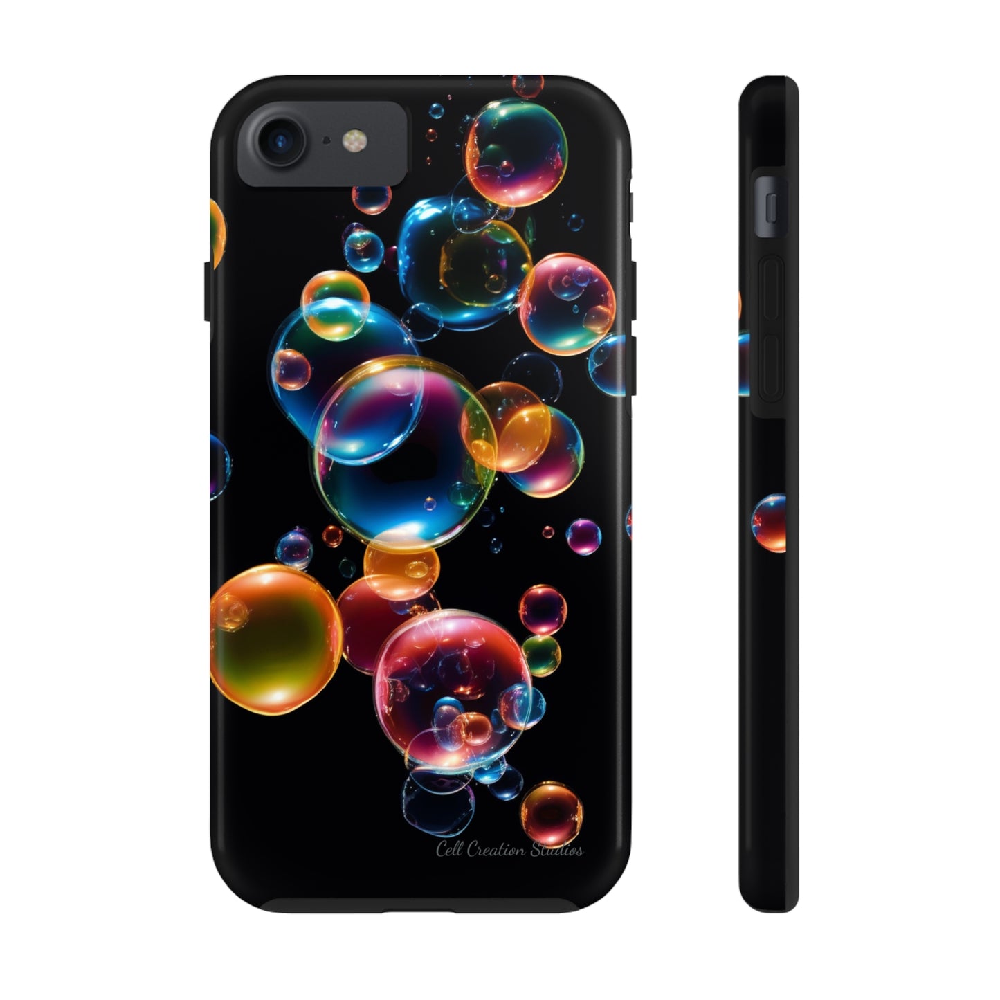 Elevate Your Phone's Aesthetic with our "BubbleBurst" Cell Phone Case -Tough Phone Cases