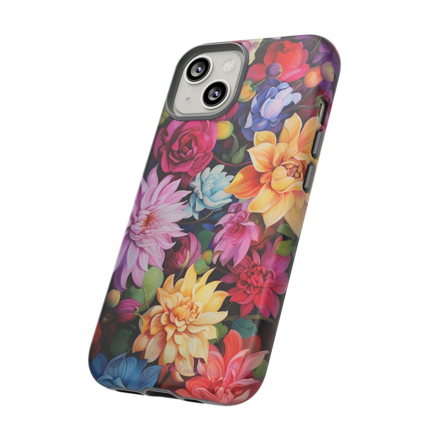 Introducing the "Blossom Beauty" Cell Phone Case – Elevate Your Style with Floral Charm -Tough Cases