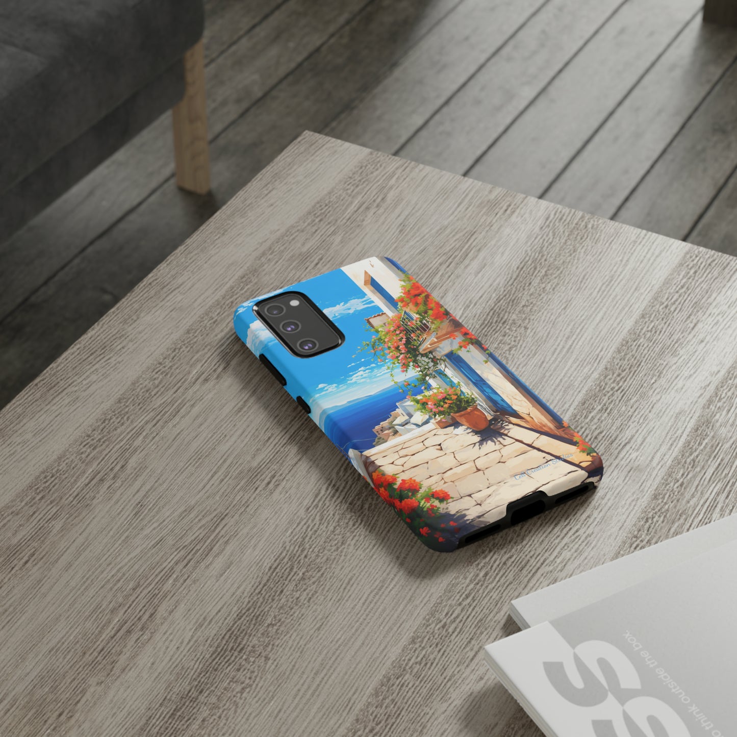 "Mediterranean Bliss Horizon" -Tough Samsung Phone Cases