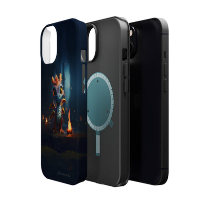 Introducing the "Azure Dragon" Cell Phone Case – Unleash Mythical Marvels -MagSafe Tough Cases