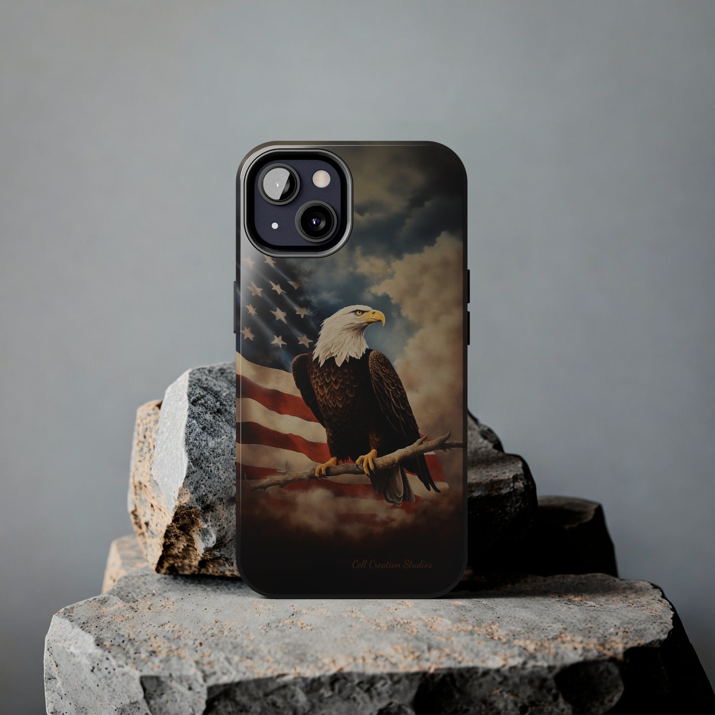 Introducing the "Eagle's Majesty" Cell Phone Case – Soar with American Pride -Tough Phone Cases