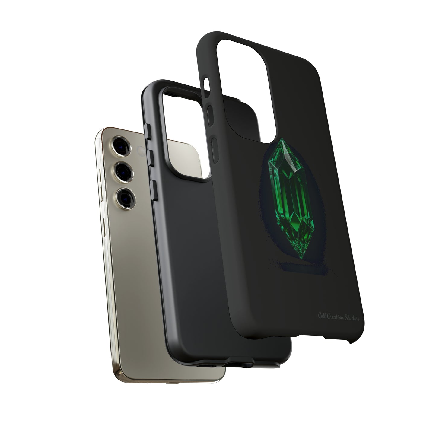 "Emerald Elegance" Phone Case -Tough Cases