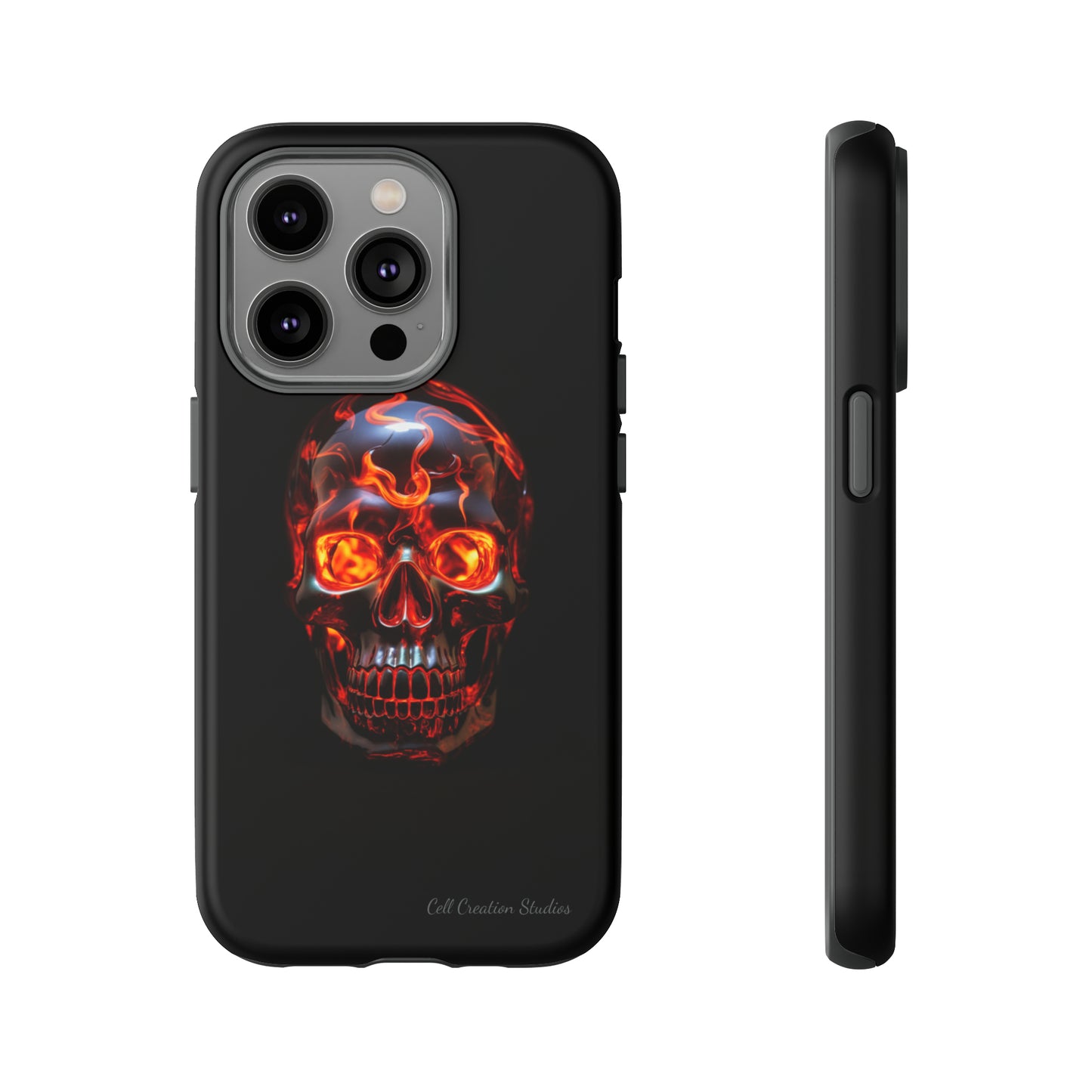 "Inferno Cranium" Phone Case -Tough Cases