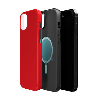 "Ruby Red Guardian" -MagSafe Tough iPhone Cases