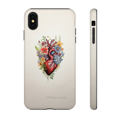 "Blooming Hearts" -Tough iPhone Cases