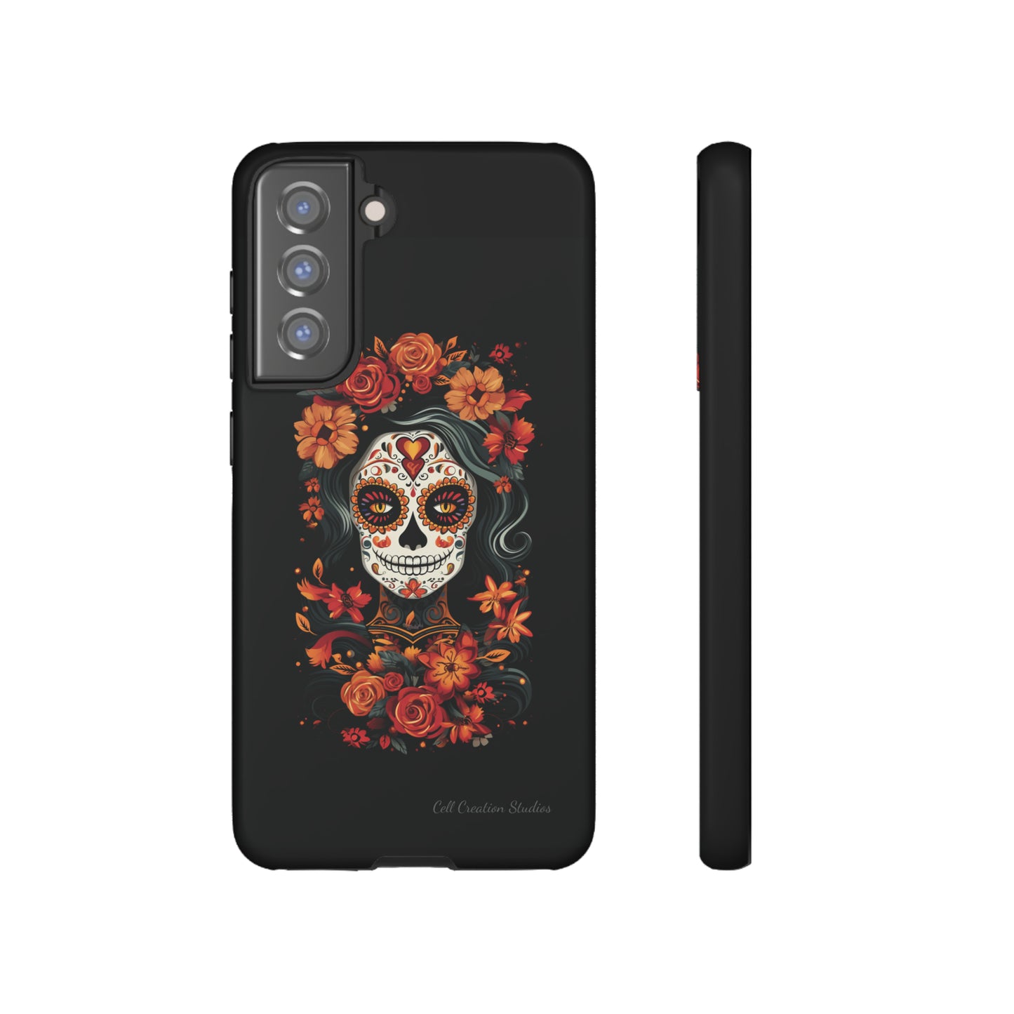 Introducing the "Day of the Dead Fiesta" Cell Phone Case – Celebrate Life in Style -Tough Cases