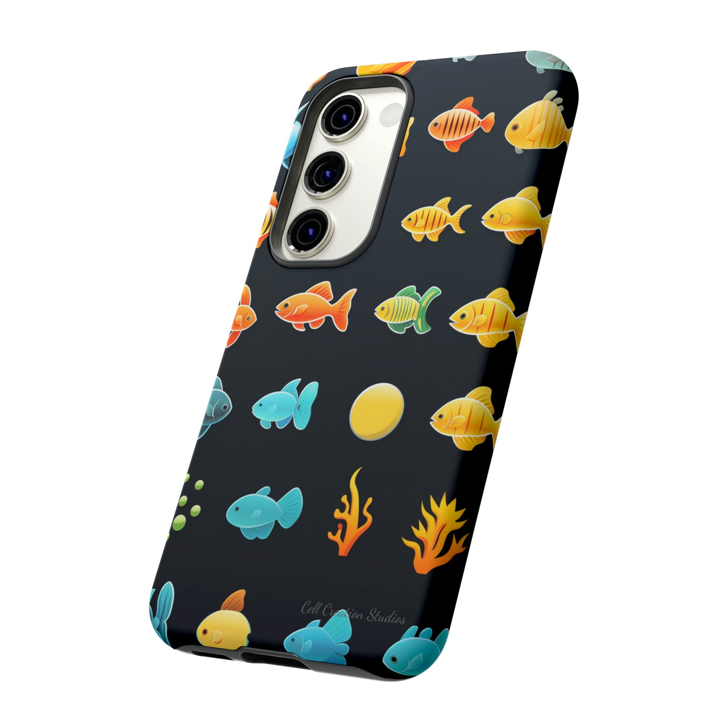 "AquaArt Fish" -Tough Phone Cases