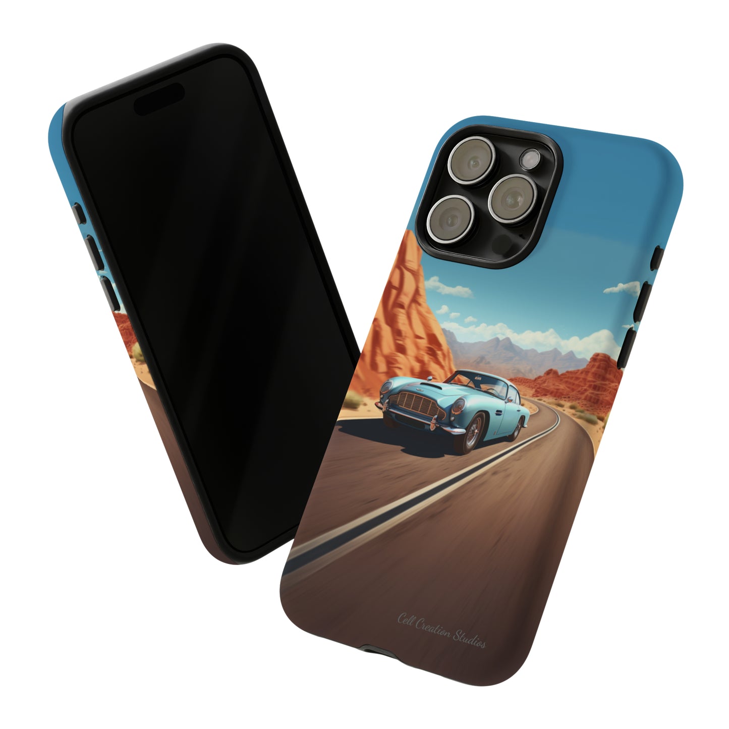 "Silver Racing Legend" -Tough iPhone Cases