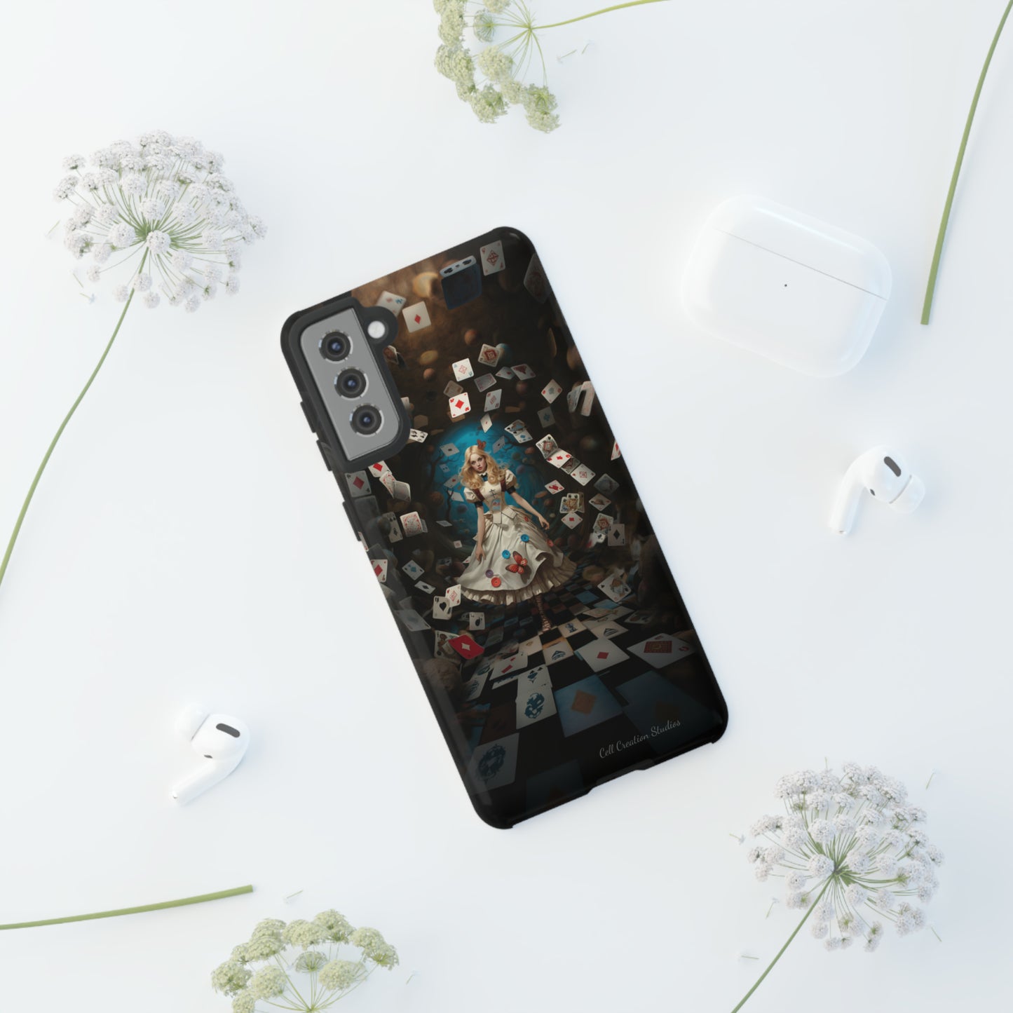 Introducing the "Alice in Wonderland" Cell Phone Case – A Journey Through Imagination -Tough Cases